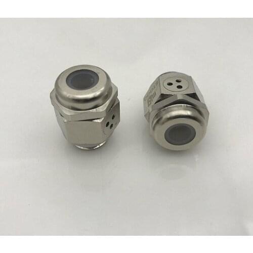 IP68 Stggo M12x1.0 metal ventilation cable gland with vent Air Breather PLUG for Emergency Responder Lighting