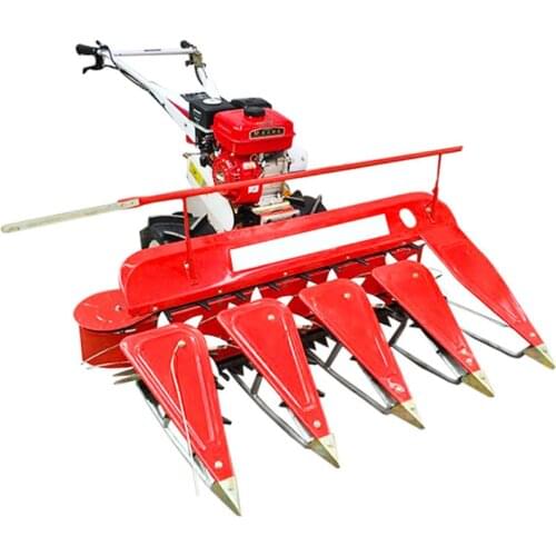 80cm width diesel air-cooled multi-function wheat rice harvesting machine soybean pepper alfalfa wormwood hand-push harvester