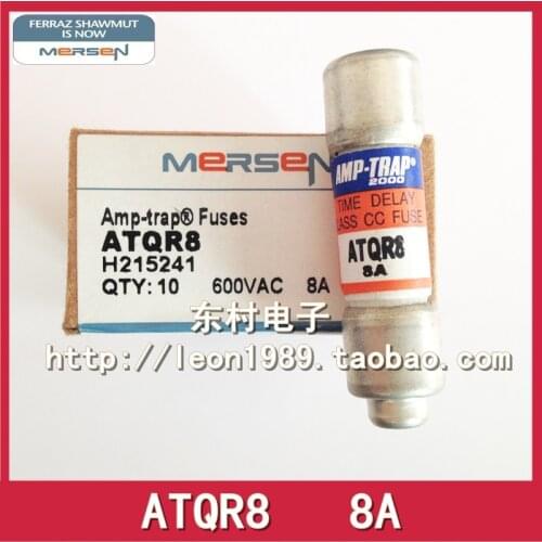 MERSEN delay fuse Roland FERRAZ AMP-TRAP fuses ATQR8 8A 600V