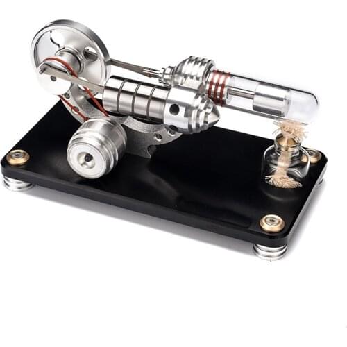 Stirling Engine Model Physical Motor Power Generator External Educational Science Physics Experiment Toys Gift For Children