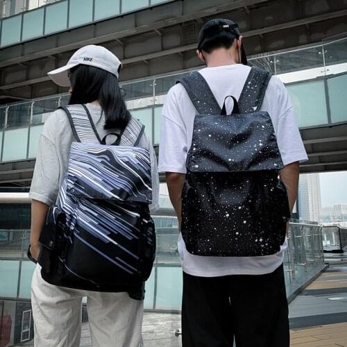 Fashion Printing Backpack Large Capacity Travel Bagpack For Men Women Waterpoof School Bags For Teenager 2021 Mochila Escolar