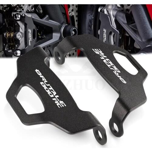 FOR MV Agusta Brutale 800 Motorcycle Front Brake Caliper Guard Cover RC 800RC 2018-2021 2020 2019 Aluminum Motorbike Accessories