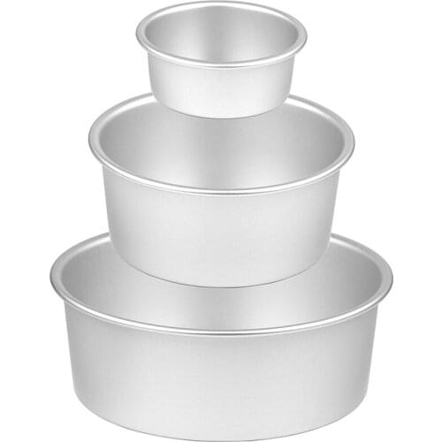 Cake Pan Round Cake Pans Performance Aluminum Nonstick & Leak Proof Set Cake Pan, Perfect for Tier Smash Cake