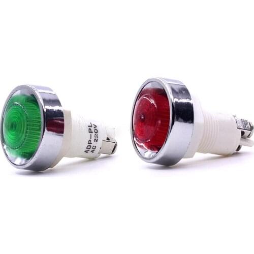 STC Tree-Phase Diesel Generator Repair Junction Box Distribution Box Red Power Indicator Light AC 220V