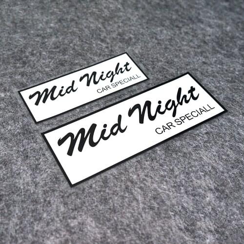 Fashion Mid Might Races Motorcycle Bike Auto Decals Car Special Vinyl Sticker
