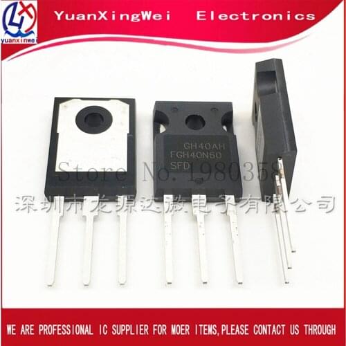 10PCS 100%Original authentic FGH40N60SFD FGH40N60 40N60 600V 40A IGBT TO-247