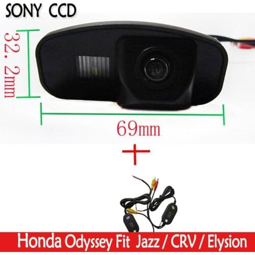 2.4GHZ Video wireless WIFI camera SONY CCD car Camera Auto Parking Assistance New LED For Honda CRV CR-V Odyddey Fit Jazz