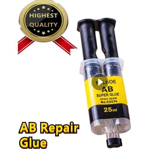 AB Glue Practical Epoxy Resin Strong Adhesive Liquid Glue Repair Metal Plastic Wood Glass Ceramics Quick Drying Resistant Oil