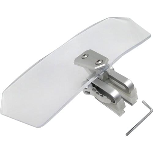 Aftermarket Free shipping Adjustable Clip On Windshield Extension Spoiler Wind Deflector For KTM 990 Adventure 2005-2015 V-Strom