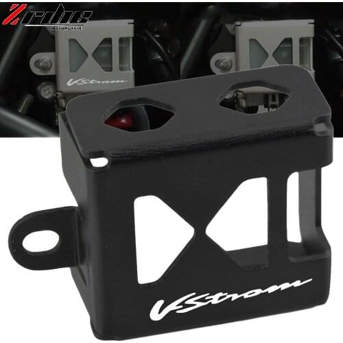 For SUZUKI V-Strom 1000 DL1000 2014-2019 Rear Brake Fluid Reservoir Guard Cover Cap Protector DL1000 2016 2017 2018 Motorcycle