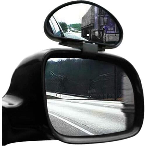 AU05 -2 X Dead Angles Mirrors Adjustable Wide Angle for Car Van Towing