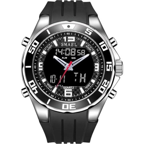 Luxury Brand Smael Watch Men Sport Watch Man Big Clock Military Watch luxury Army relogio masculino horloge man reloj hombre