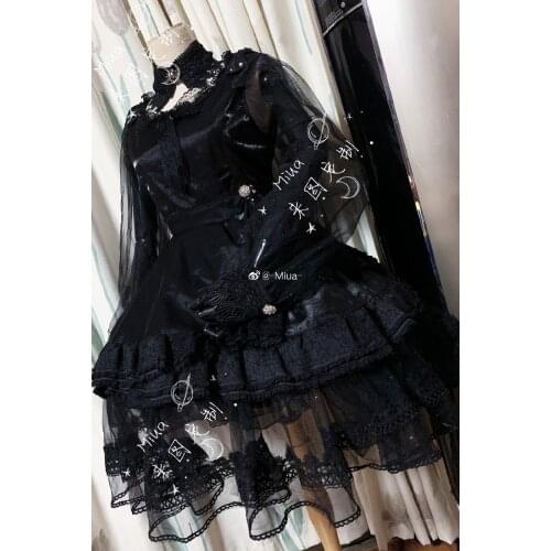 Anime Arknights Schwarz Music Synesthesia Symphony Black Formal Dress Cosplay Costume Women Halloween Free Shipping 2021 New