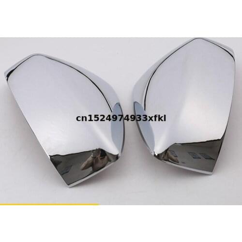 For Mazda CX-5 2017 High-quality ABS Chrome Car Side Mirror Carbon fiber Rear view mirror Cover Exterior Accessories