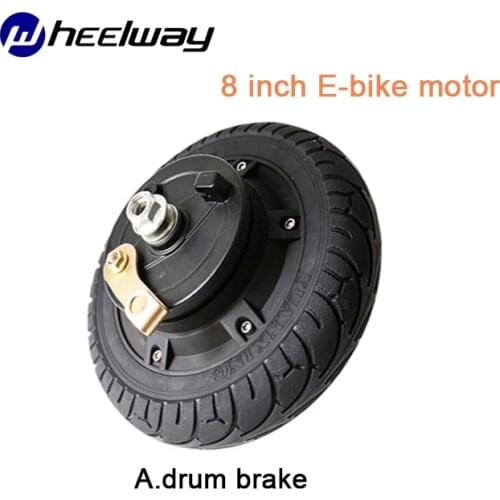 8 inch 36v250w350w electric bicycle BLDC wheel motor unicycle wheel hub motor electric bicycle electric scooter wheelchair motor