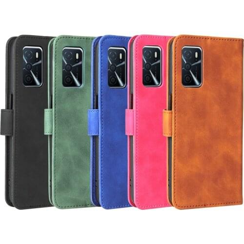Flip Leather Case For OPPO A16 Case Wallet Book Cover For OPPO A16 A 16 OPPOA16 Cover Magnetic Phone Bag