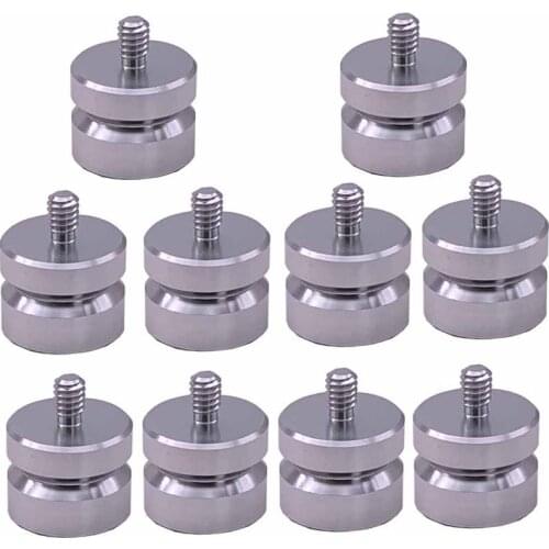 New 10pcs Prism Adapter 1/4x20 male thread to 5/8x11 female thread, for Topcon NIKON ETC Prism GPS TOTAL STATION