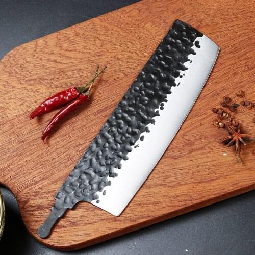 Sharp DIY chefs knife blank vg10 steel blade material inlaid billet knife Japanese kitchen cooking tool meat cleaver