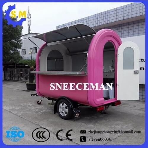 Stainless food cart food cart for wholesale hot dog