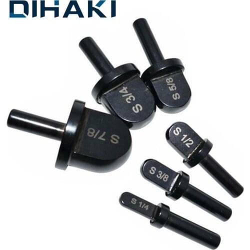 6 Pcs Imperial Tube Pipe Expander 7/8 3/4 5/8 1/2 3/8 1/4 Inch Bearing Steel Tube Pipe Expander Swaging Tool For Air Conditioner