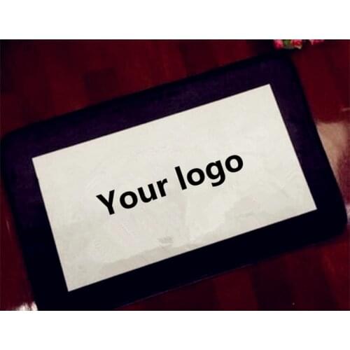 Luxury Customized Logo Carpet Brand Text Photo Rug Floor Mat Carpet photo shop name area rugs 3D print hotel tapete livingroom