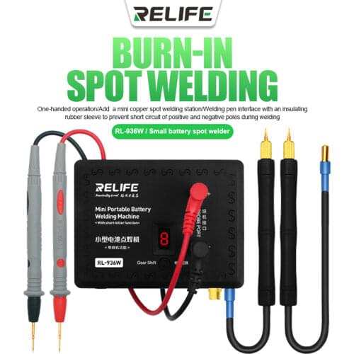 RL-936W Mini Strong Battery Spot Welding Pen 6-Speed Output Power For Soldering 18650 Battery Chip Replace Repair