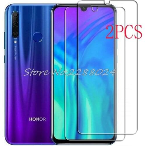 2PCS FOR Huawei Honor 10i High HD Tempered Glass Protective On Honor10I HRY-LX1T Screen Protector Film Cover
