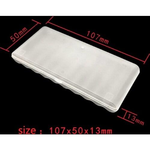 1pcs Portable Plastic Battery Case Cover Holder Storage Box For 10pcs AAA Batteries Storage Case For 10pcs AAA Battery