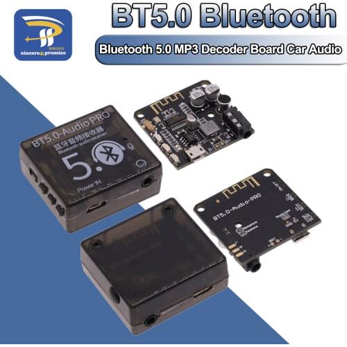 Bluetooth 5.0 MP3 Decoder Board Case BT5.0 Audio Pro Receiver MP3 Lossless Car Player Wireless Stereo Music Amplifier Module