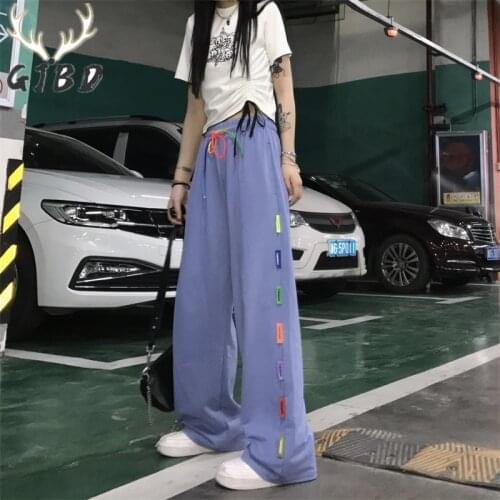 Женские цветные брюки GJBD China At AliExpress