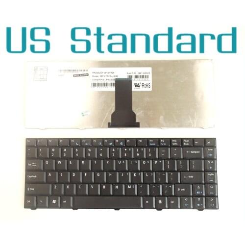 Laptop Keyboard US Layout For Acer emachines E520 E720 D520 D720 D500 D525 E700 M575 MP-07A43U4-698 PK130580100 KBI1400043
