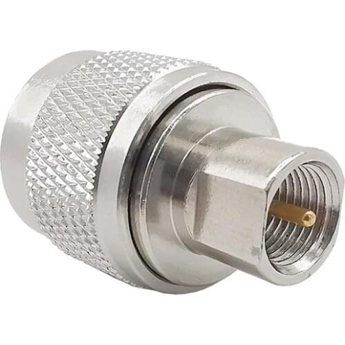 1Pcs UHF PL259 PL-259 Male Plug to FME Male Plug Straight RF Coaxial Adapter Converter UHF Connector for CB Ham Radio Antenna