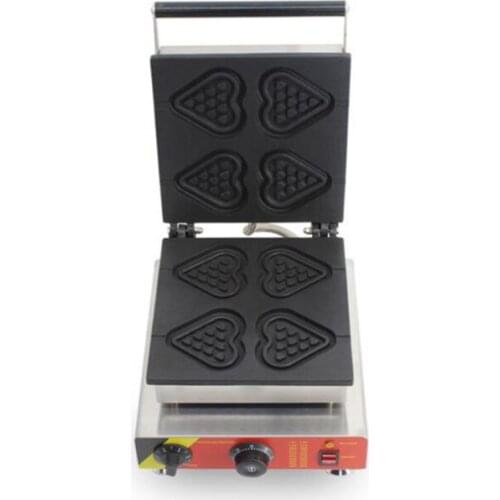 Commercial Waffle Maker 1500W Electric Waffle Baking Machine Non-stick Waffle Making Equipment NP-511