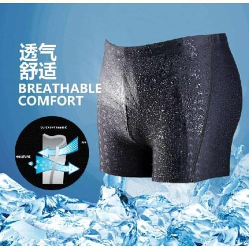 Men shark swimming trunks new men waterproof briefs quick-drying shorts Male sharkskin game swimwear beach swimsuit