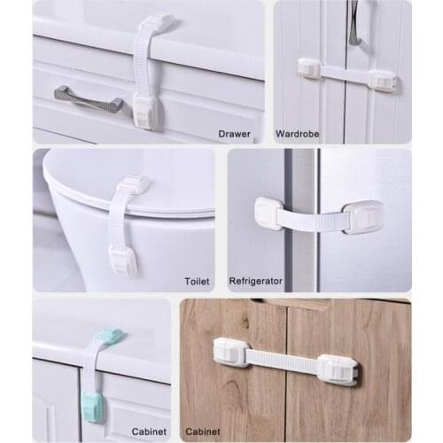 New Models Baby Child Safety Lock Multi-Function Plastic Protection Lengthen&strengthen Anti-Clip Baby Cabinet Refrigerator Lock