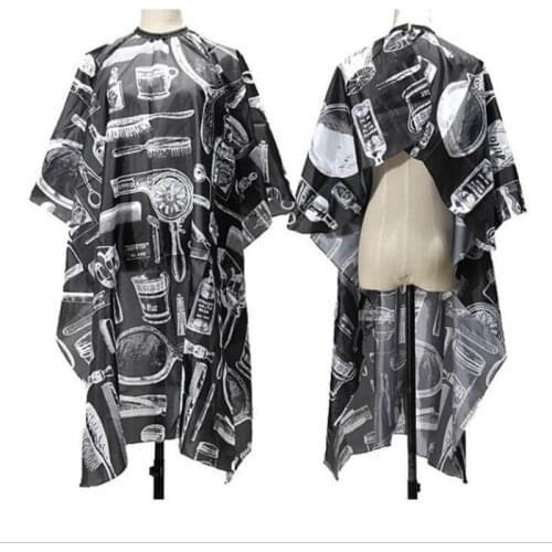 1pc big size 140*120cm Barber Cape with button Fold Haircut hairdressing kappers salon styling tools for clippers hairdresser