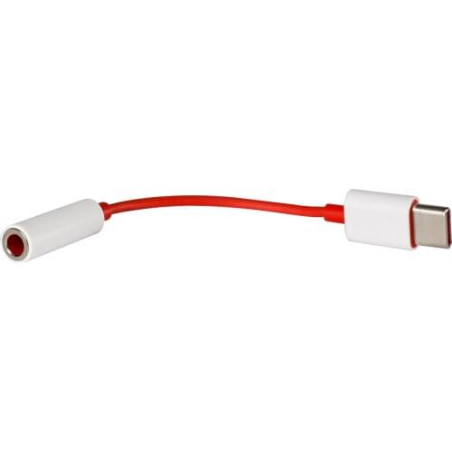 For Original USB Type C to 3.5mm headphone jack adapter Aux audio for OnePlus 7 usb-c music converter cable