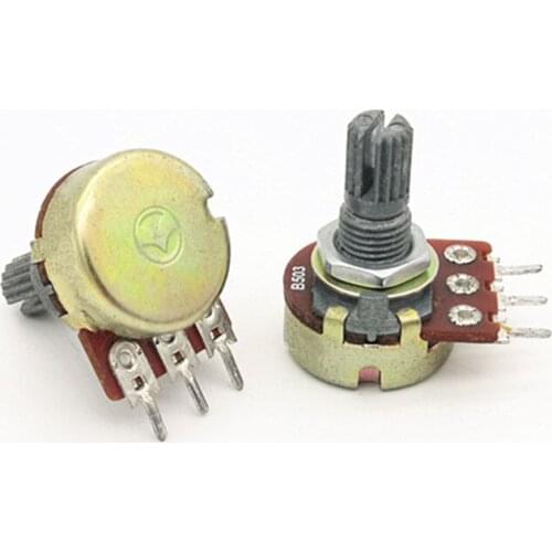 Taiwan ALPHA Aihua RV16-10-15K Potentiometer B50K shaft length 15mm