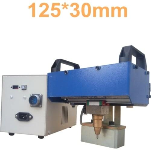 Portable pneumatic marking machine 125*30mm for Automotive frame engine motorcycle Vehicle frame Number 30-40mm/s