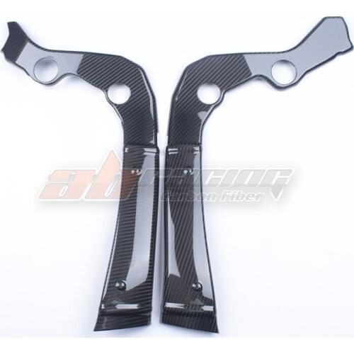 Frame Heat Shield Cover For Suzuki GSXR 1000 2017-2020 Full Carbon Fiber 100% Twill