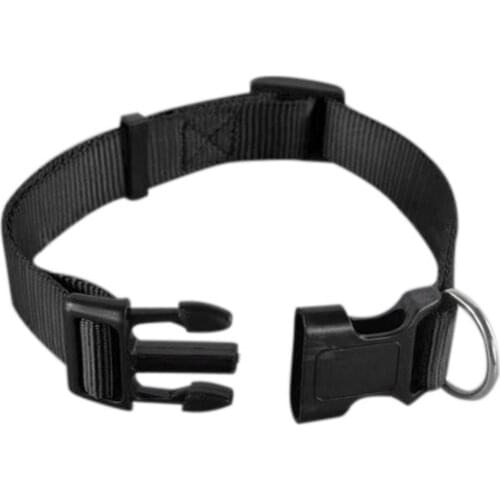 Adjustable Dog Puppy Cat Pet Safety Nylon Necklace Fashion Buckle Neck Collar Harnesses Leads Dog Supplies