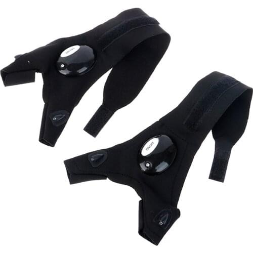 Hand Tools Lighting Waterproof Gloves With Led Light For Repair Tool Kit, Include Battery Dropshipping