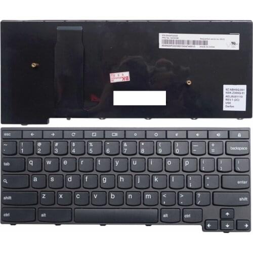 US Black New English Replace laptop keyboard For Lenovo For thinkpad For yoga 11e yoga11e
