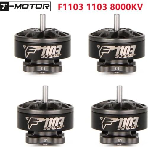 T-Motor F1103 1103 8000KV 2-3S Brushless Motor for Toothpick Beta FPV RC FPV Racing Drone DIY hobby toy
