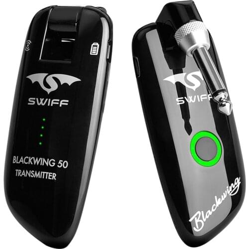 SWIFF WS 50 UHF Audio Amplifier Guitar Wireless System 50m 6.35mm Wireless Electric Guitar Transmitter Receiver for Guitar Bass