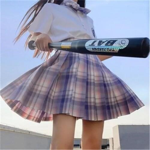 Summer Fashion Women Plaid Skirts Streetwear Harajuku High Waisted Kawaii JK Pleated Skirt Ladies Sweet Plaid Mini Skirts Women