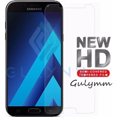 Protective Glass On The For Samsung A5 A6 A7 A8 Plus A10 A50 J4 J6 2018 Tempered Glas Galaxy A 5 6s 7 8s 9 A51 Protector Safety
