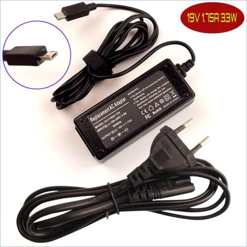19V 1.75A Laptop Ac Adapter Charger POWER SUPPLY Cord For ASUS Transformer Book Flip TP200 TP200SA TP200SA-UHBF