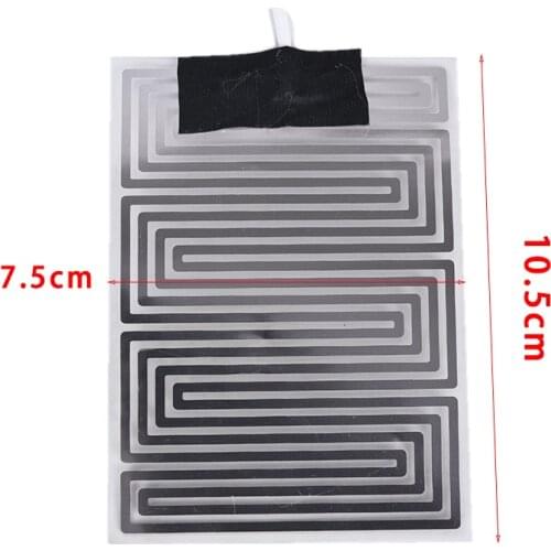 3.7V~5V Carbon Fiber Heating Pad Hand Warmer USB Heating Film Electric Winter Infrared Fever Heat Mat