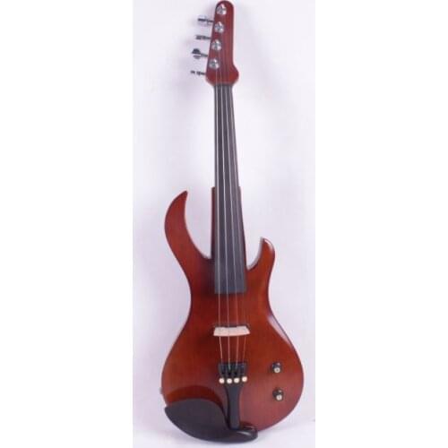 4 String Electric Violin New 4/4 Flame guitar shape Solid wood Powerful Sound fret 5-18